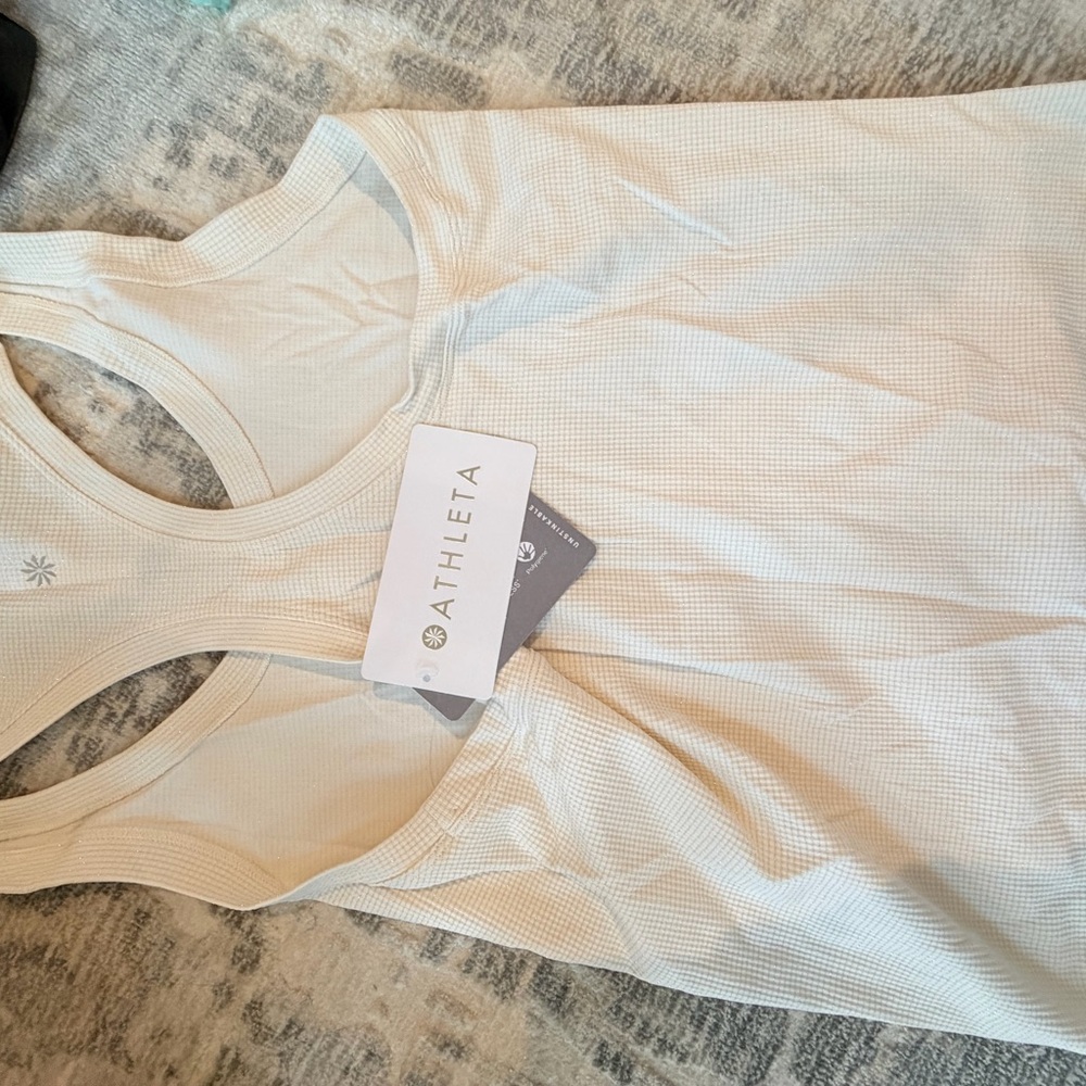Athleta Women's Cream Tank Top